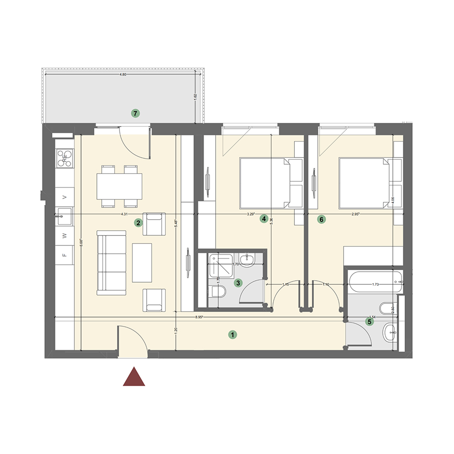 Plan apartament