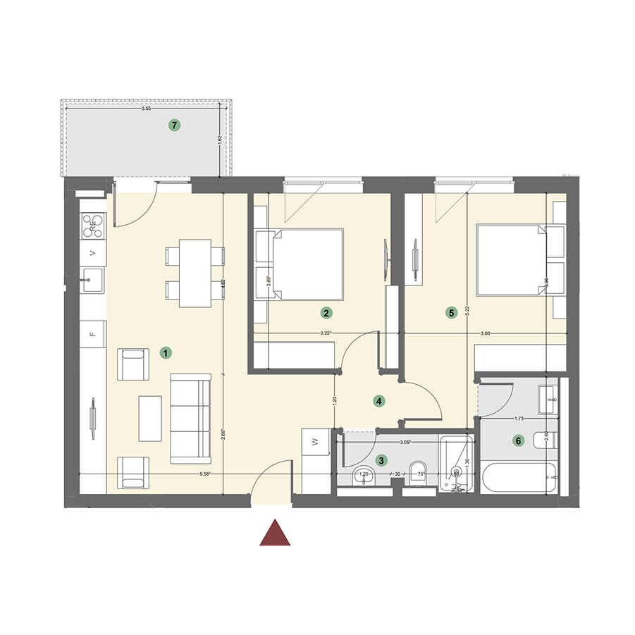 Plan apartament