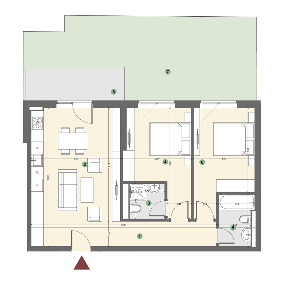 Plan apartament