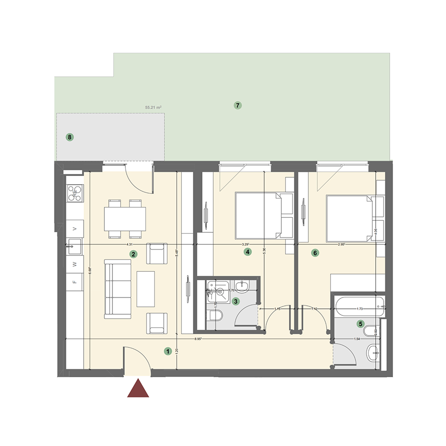 Plan apartament