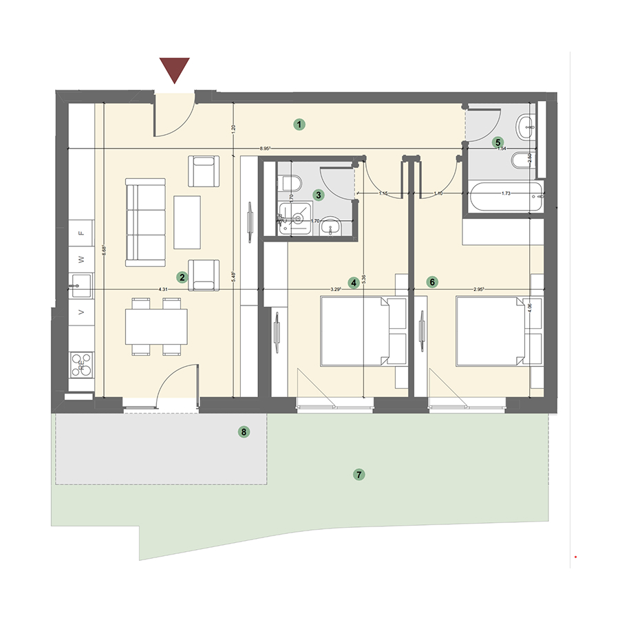 Plan apartament