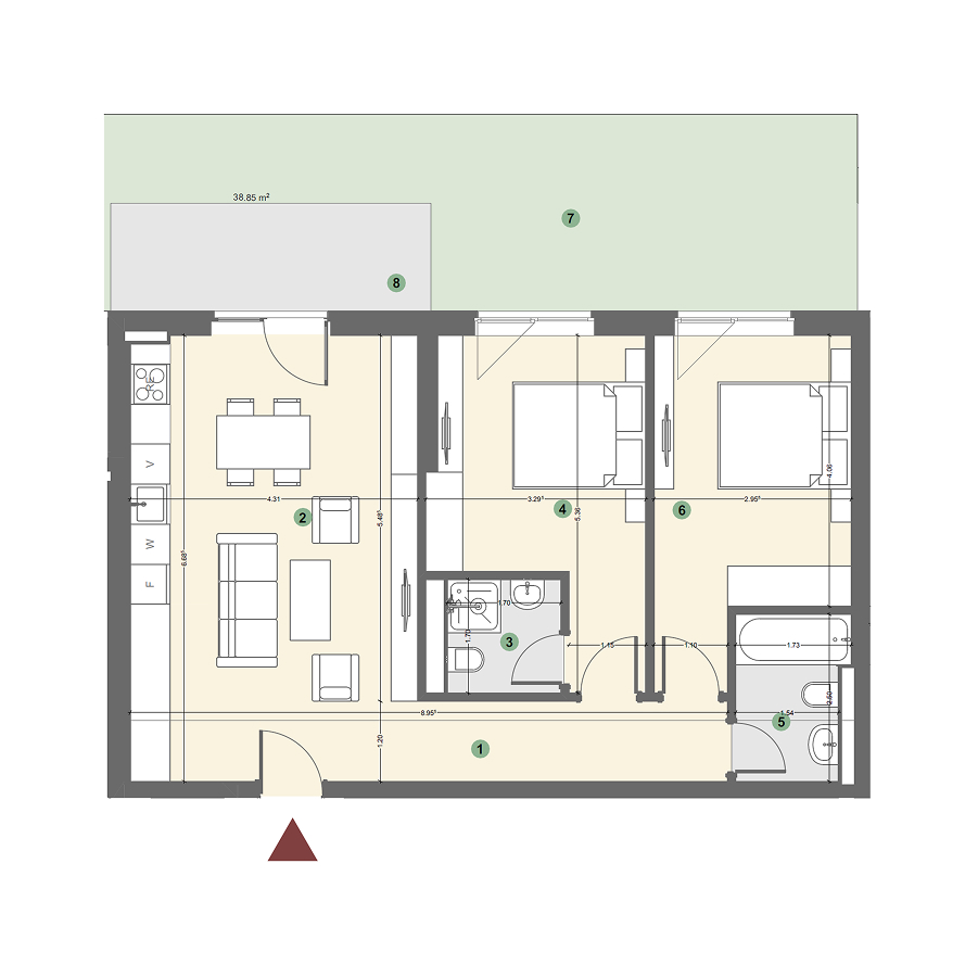 Plan apartament