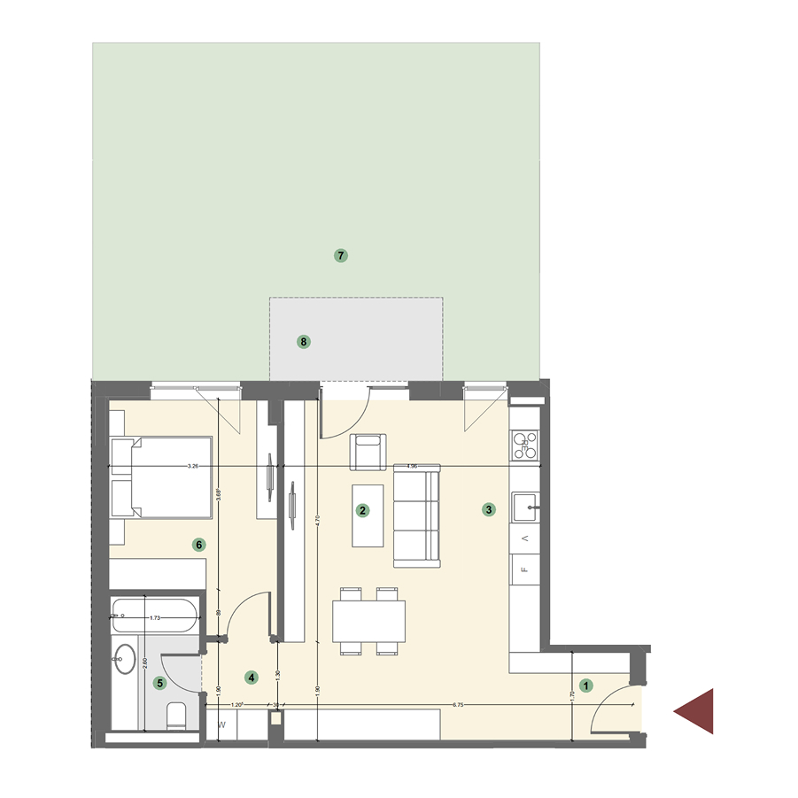 Plan apartament