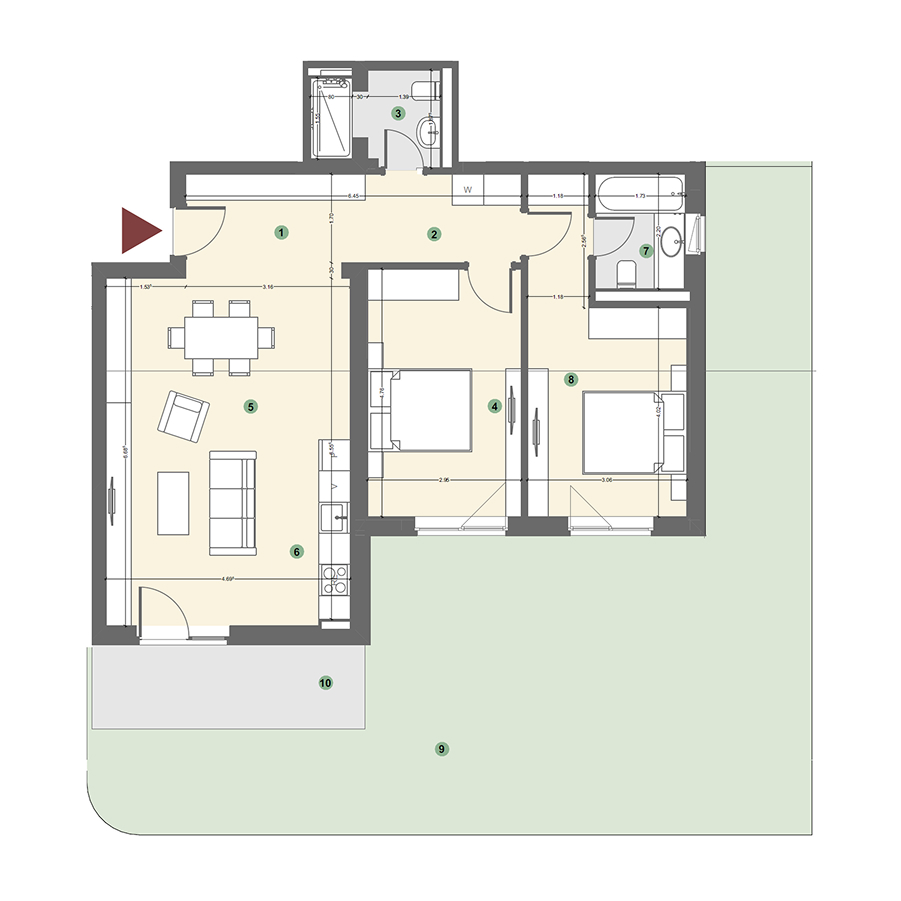 Plan apartament