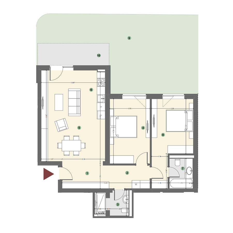 Plan apartament