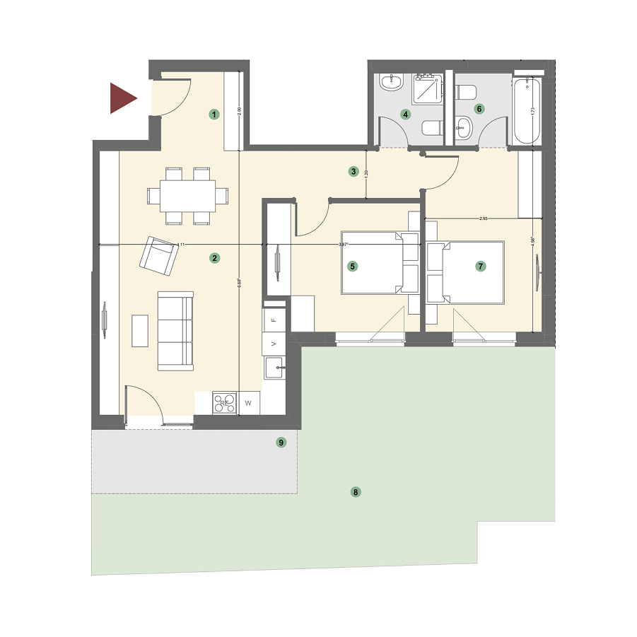 Plan apartament