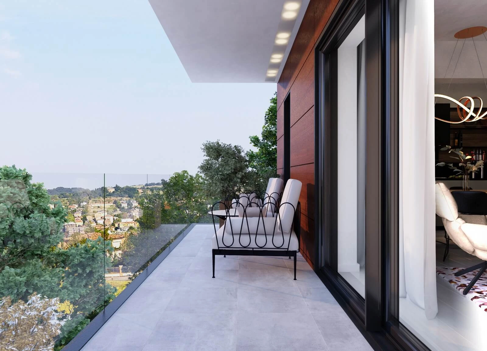 Terasă generoasă de 1.5 m lățime + Pardoseală flotantă