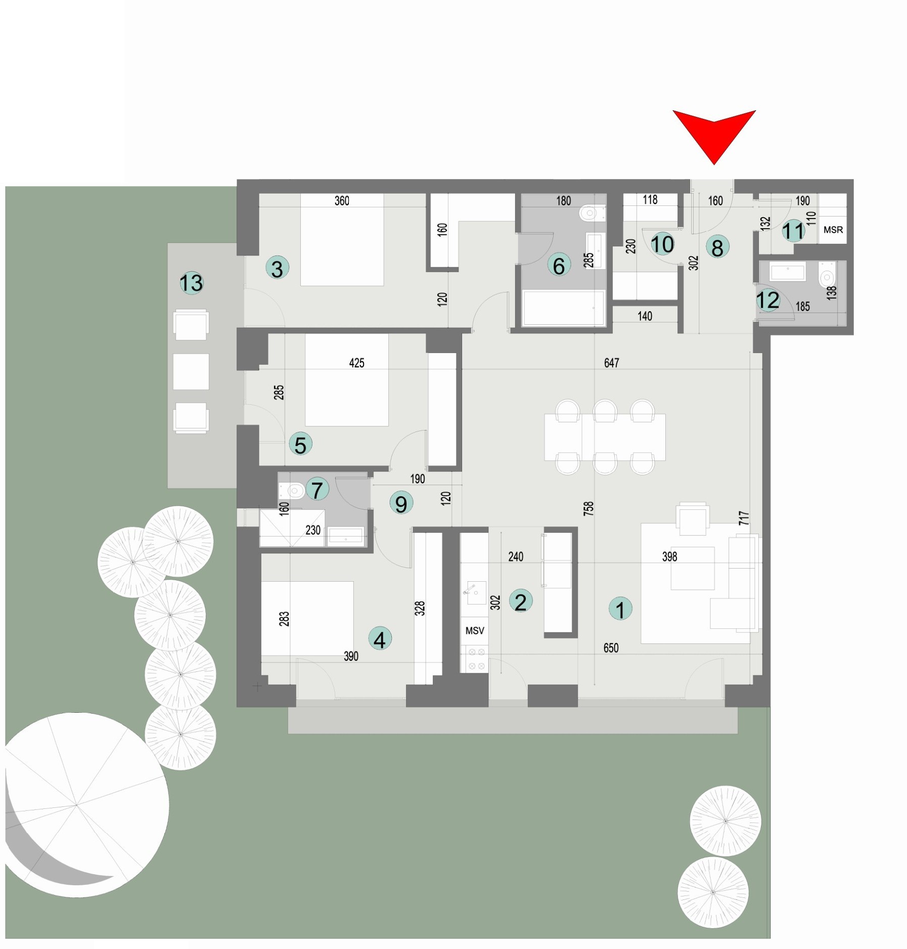 Plan apartament