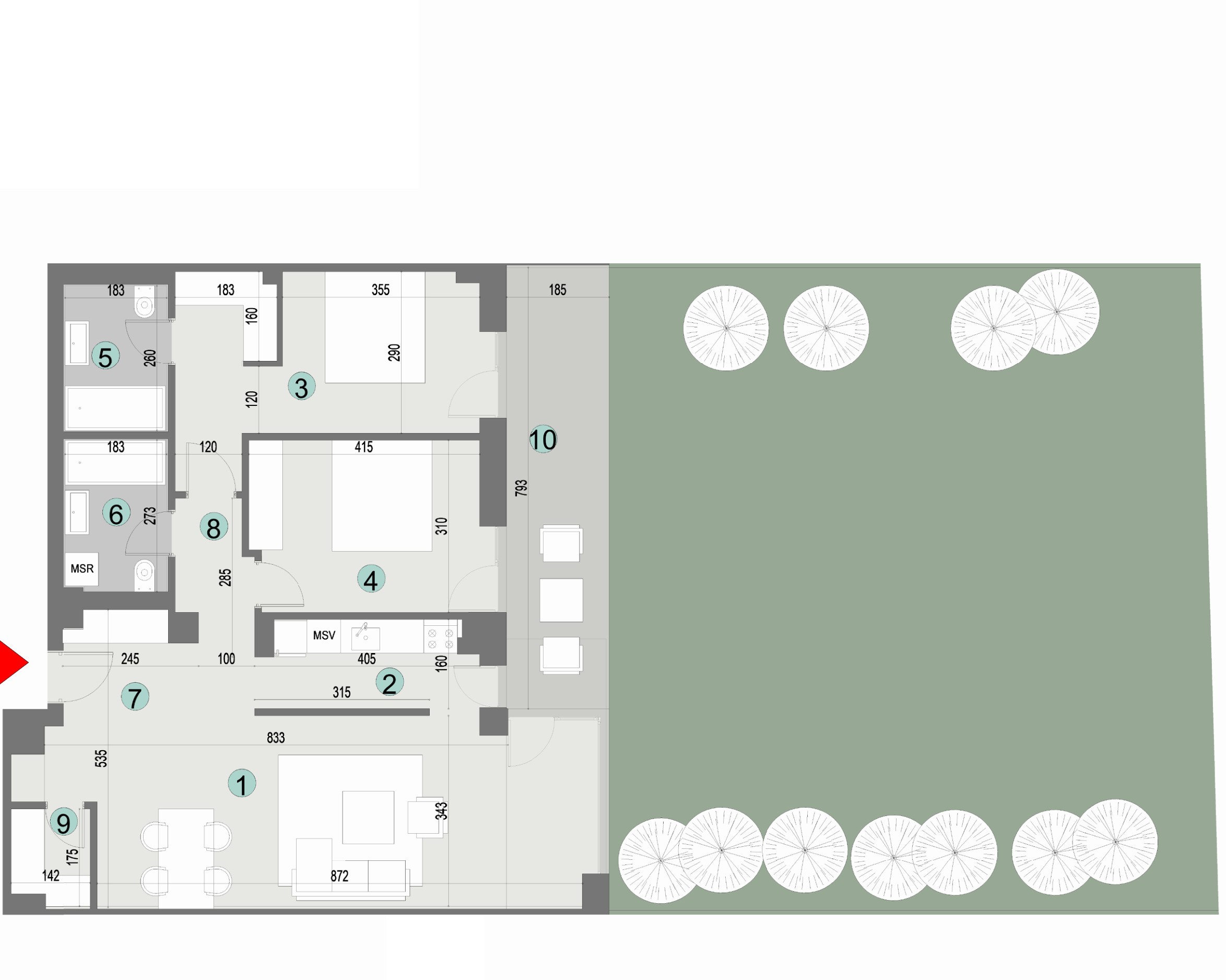 Plan apartament