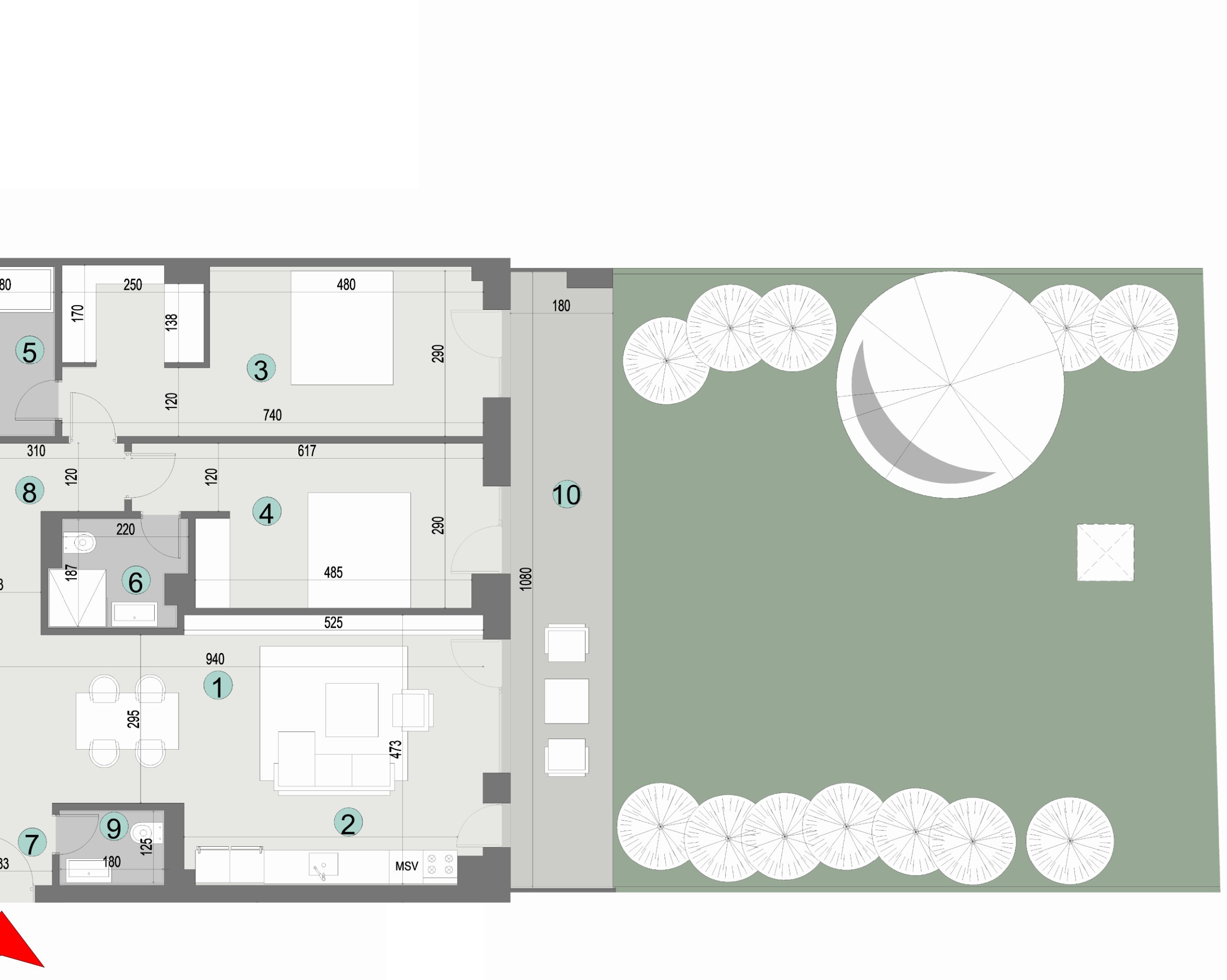 Plan apartament