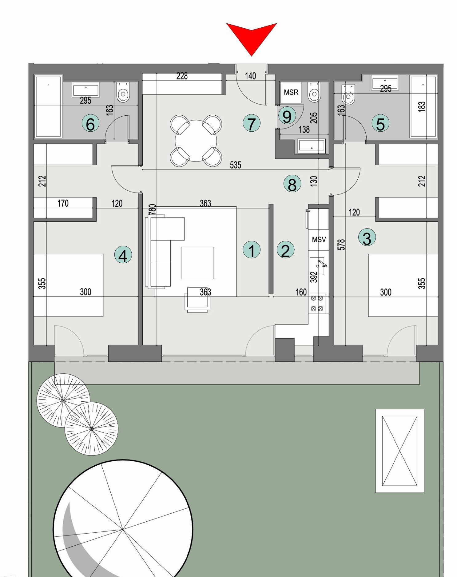 Plan apartament