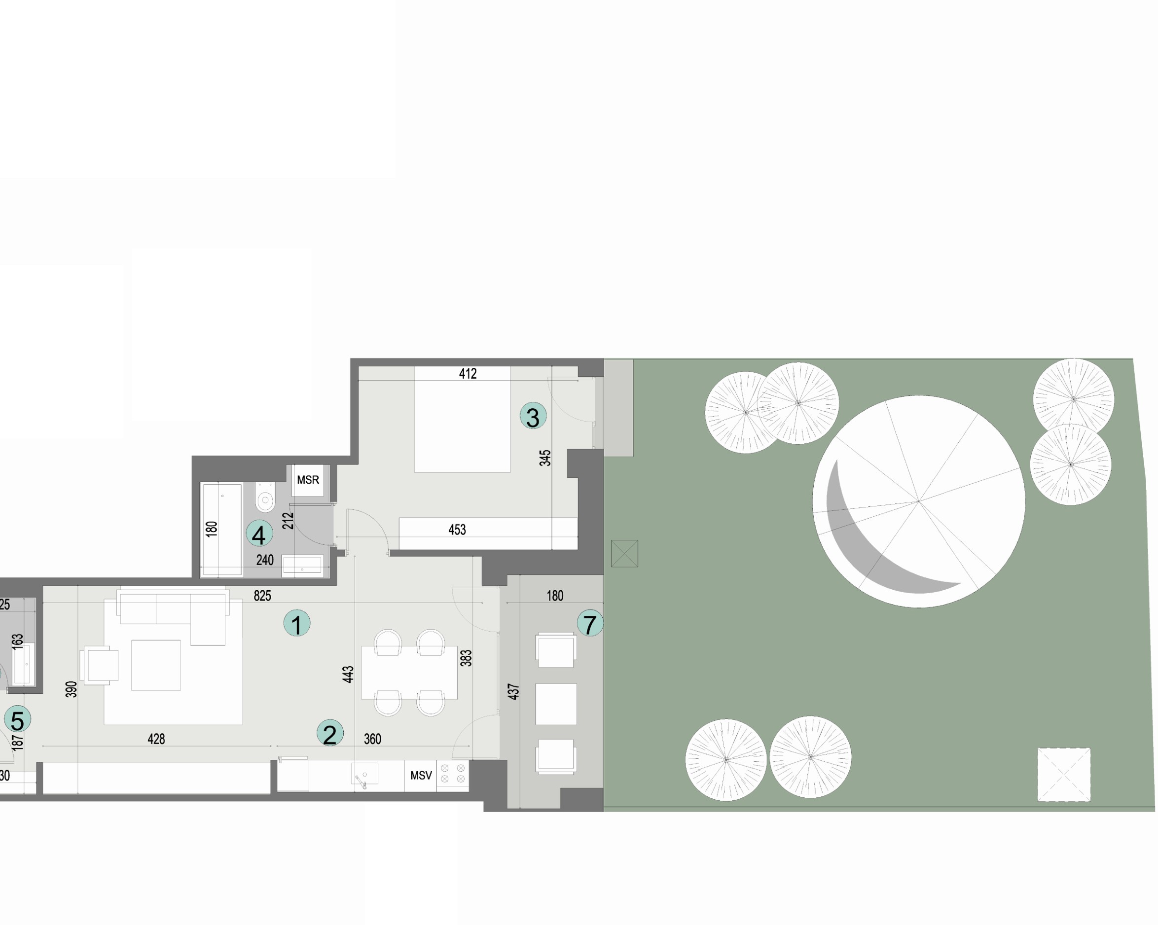 Plan apartament