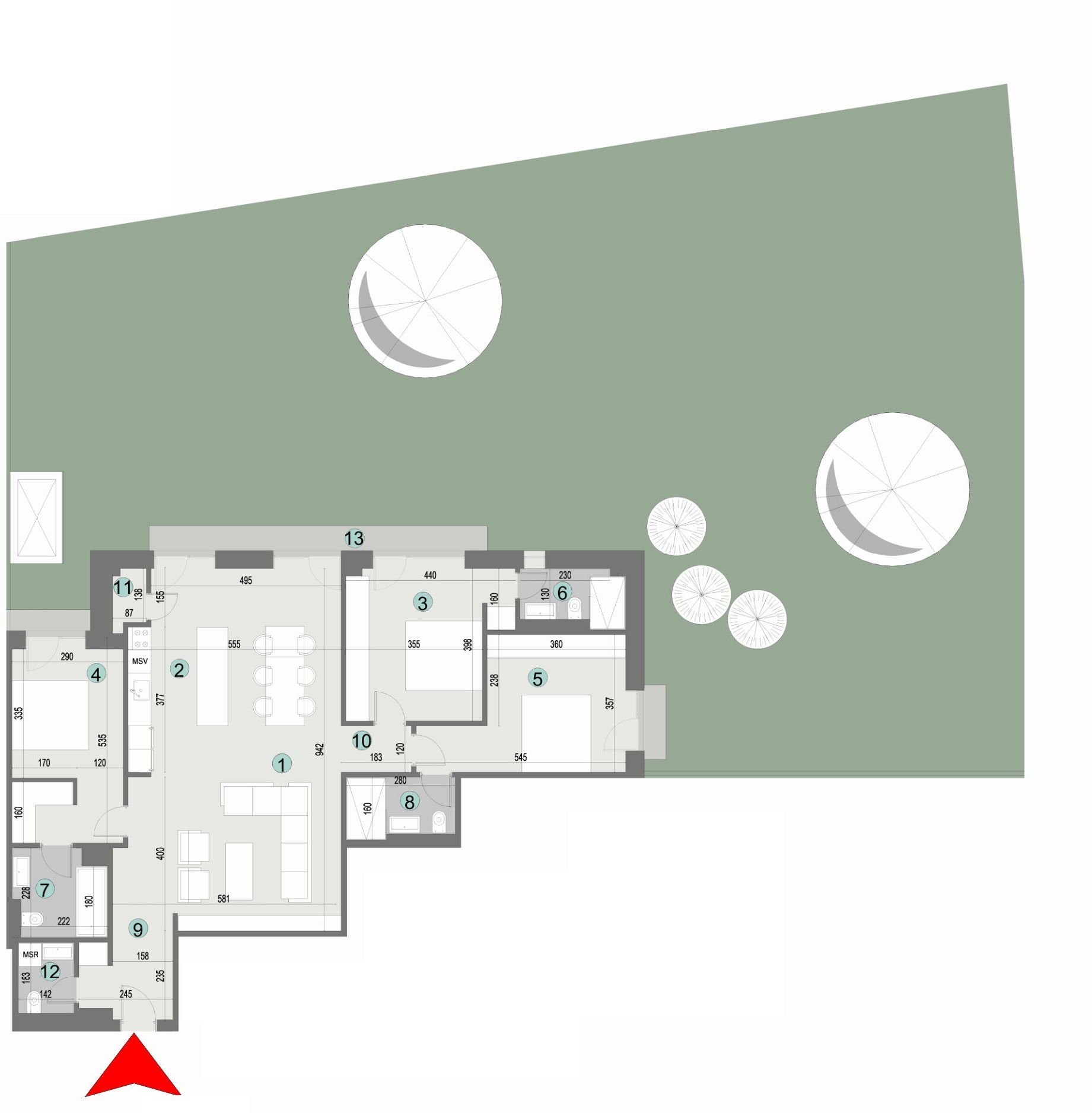 Plan apartament