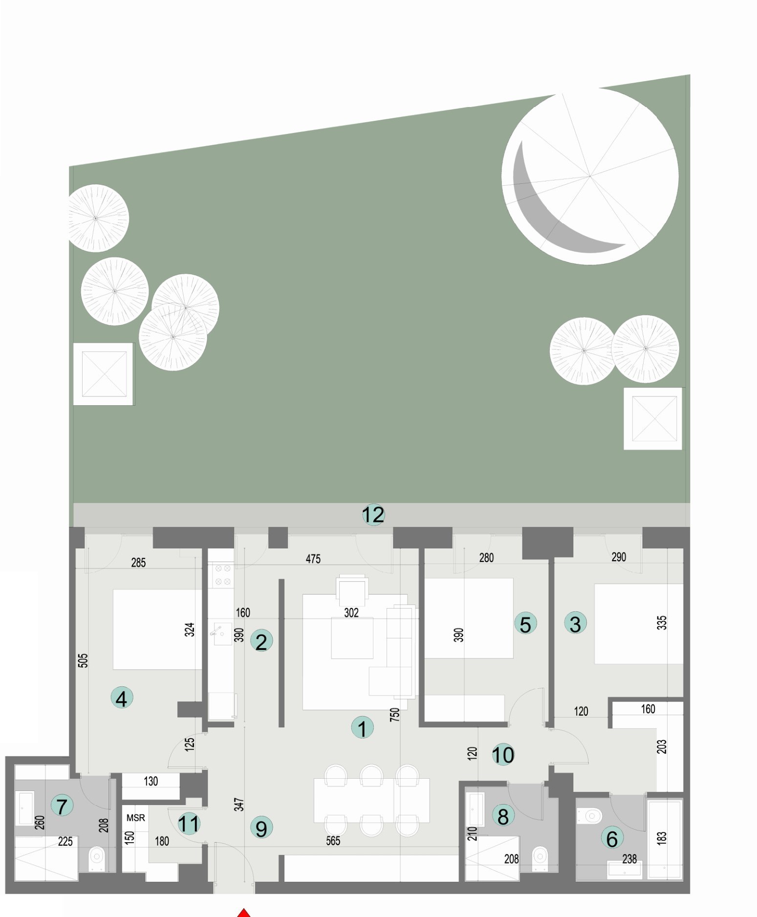 Plan apartament