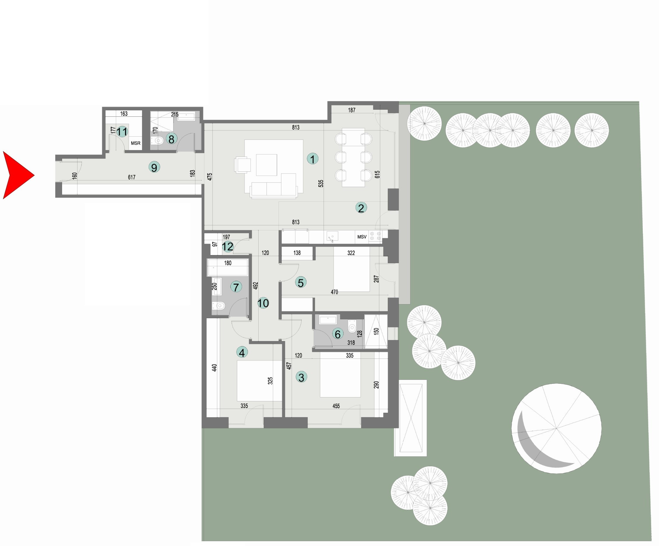 Plan apartament