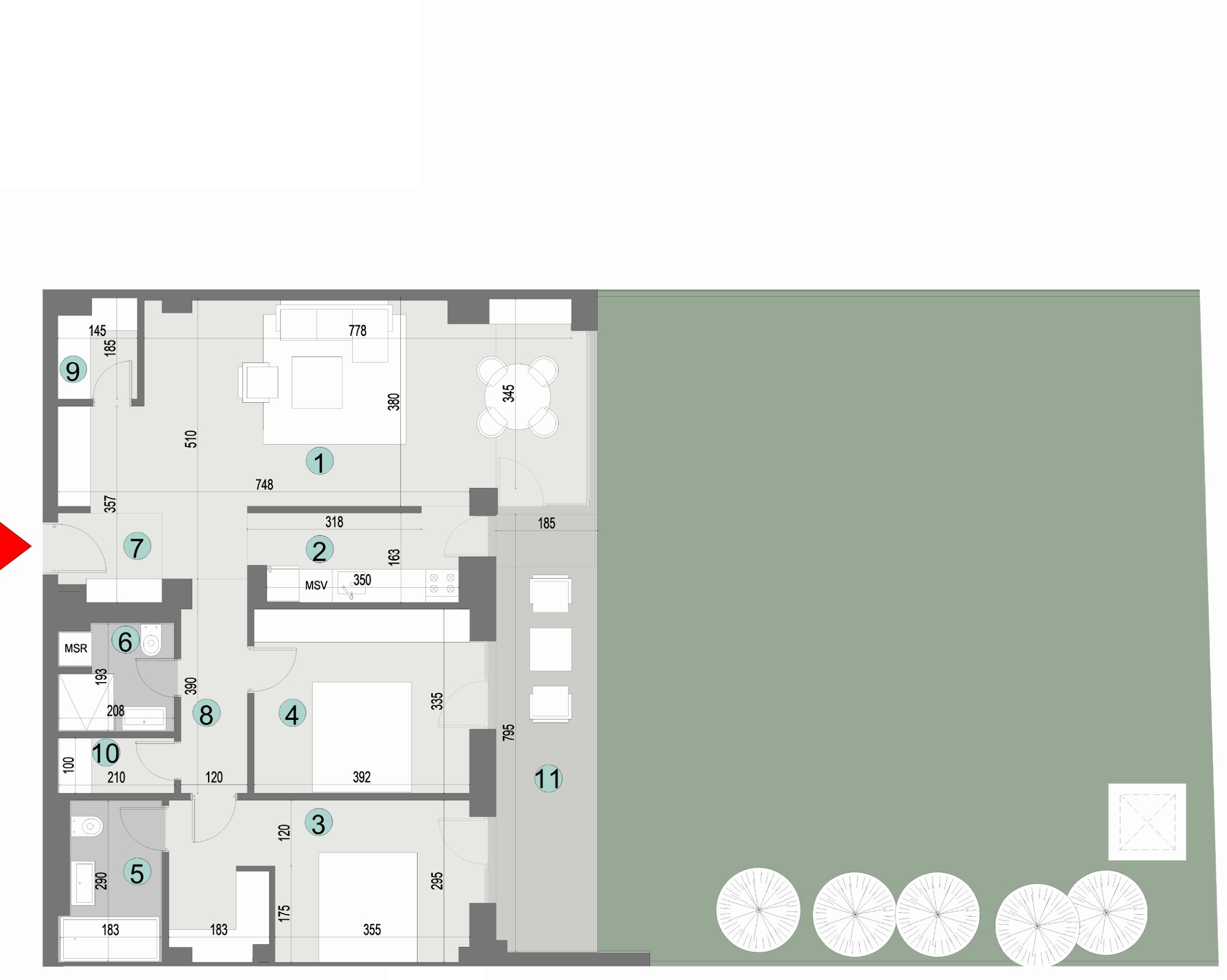 Plan apartament