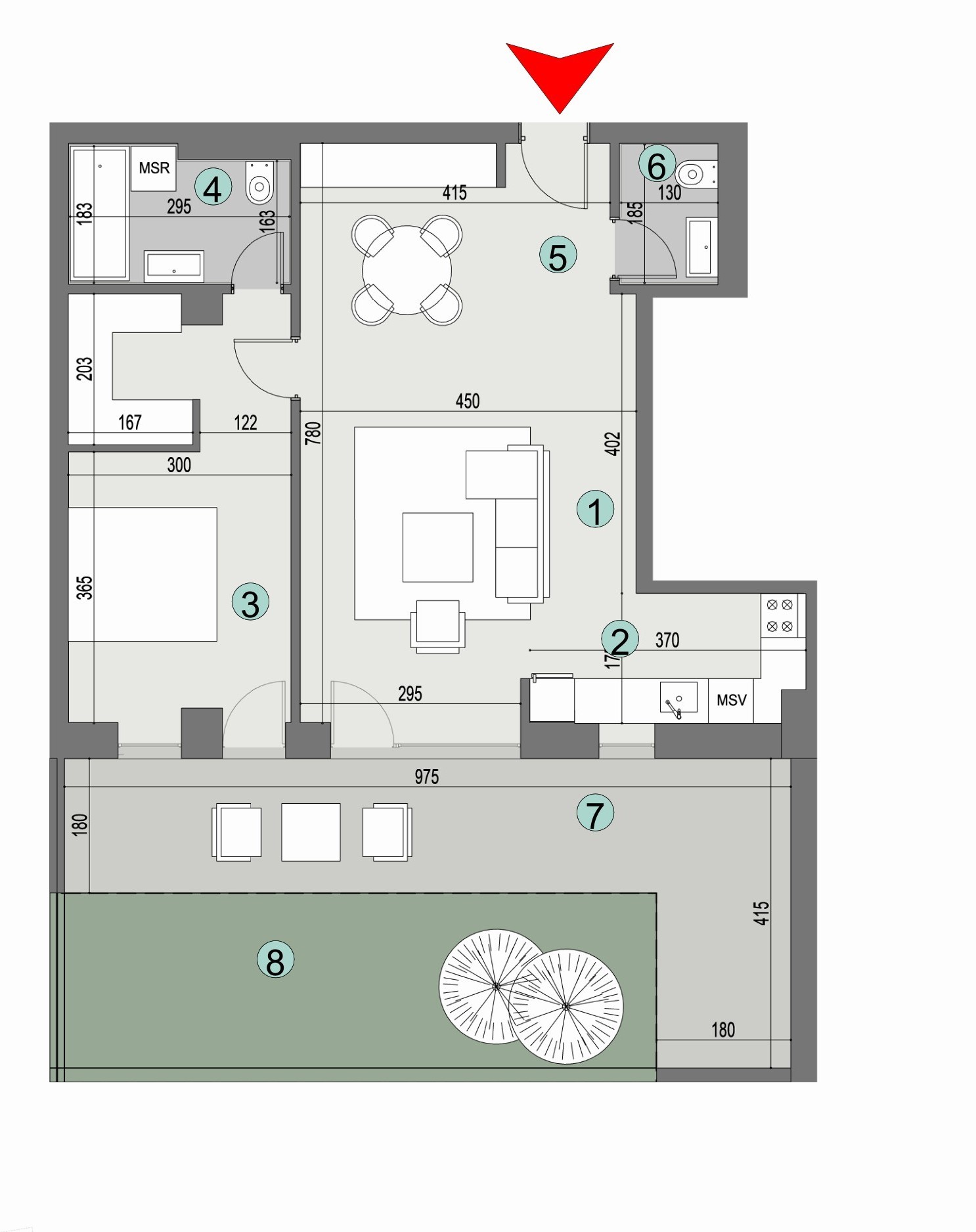 Plan apartament