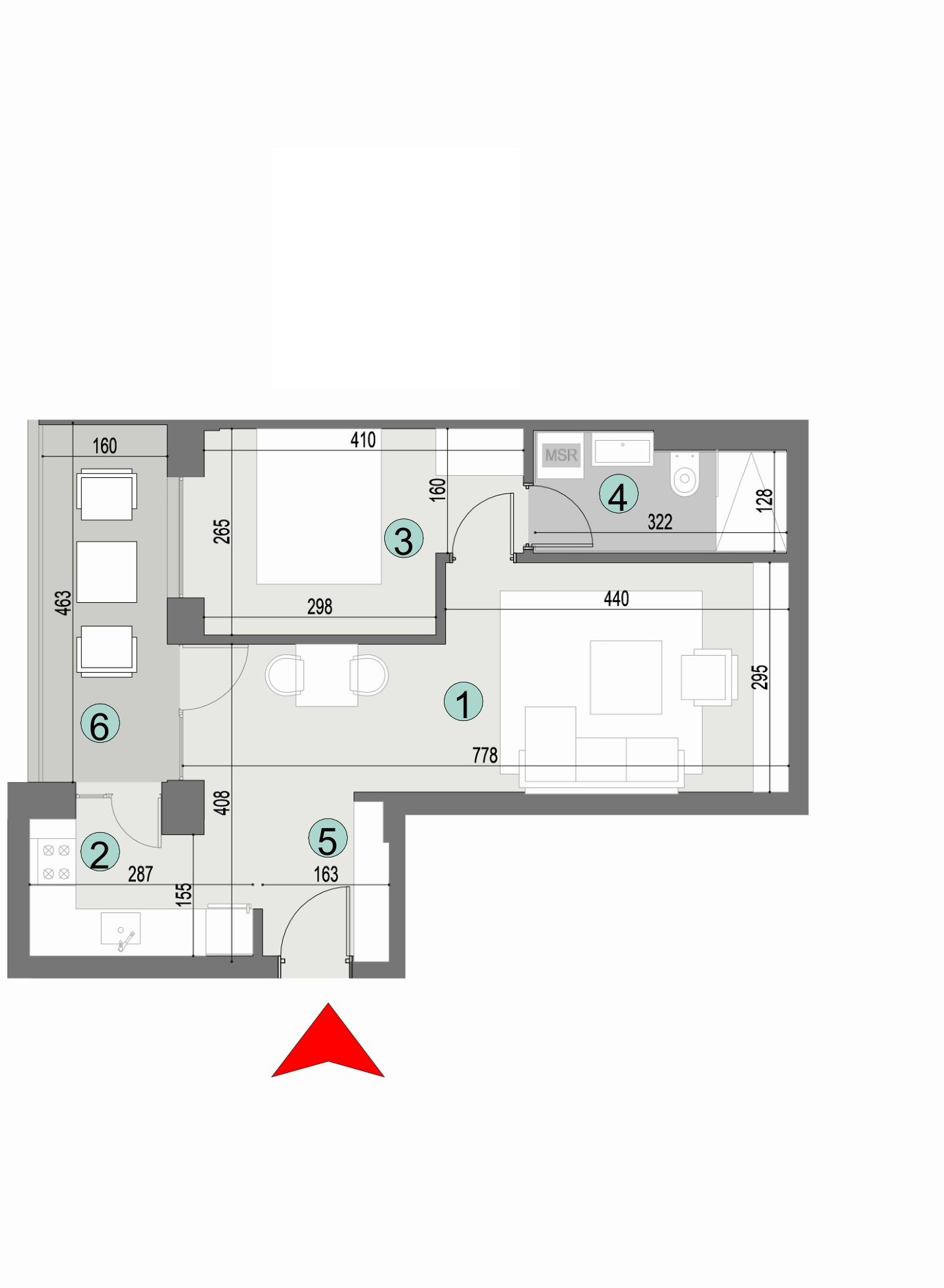 Plan apartament