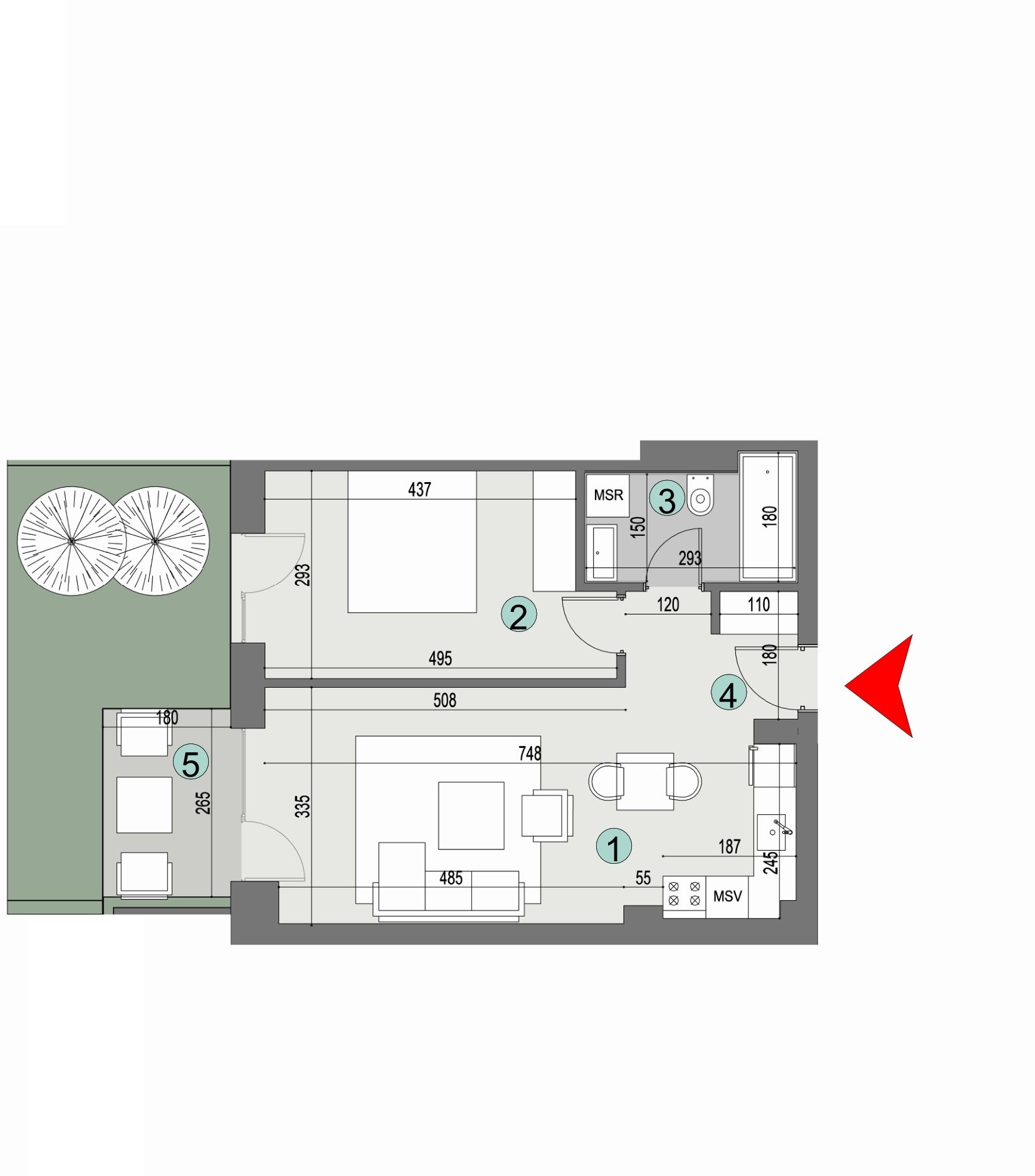 Plan apartament