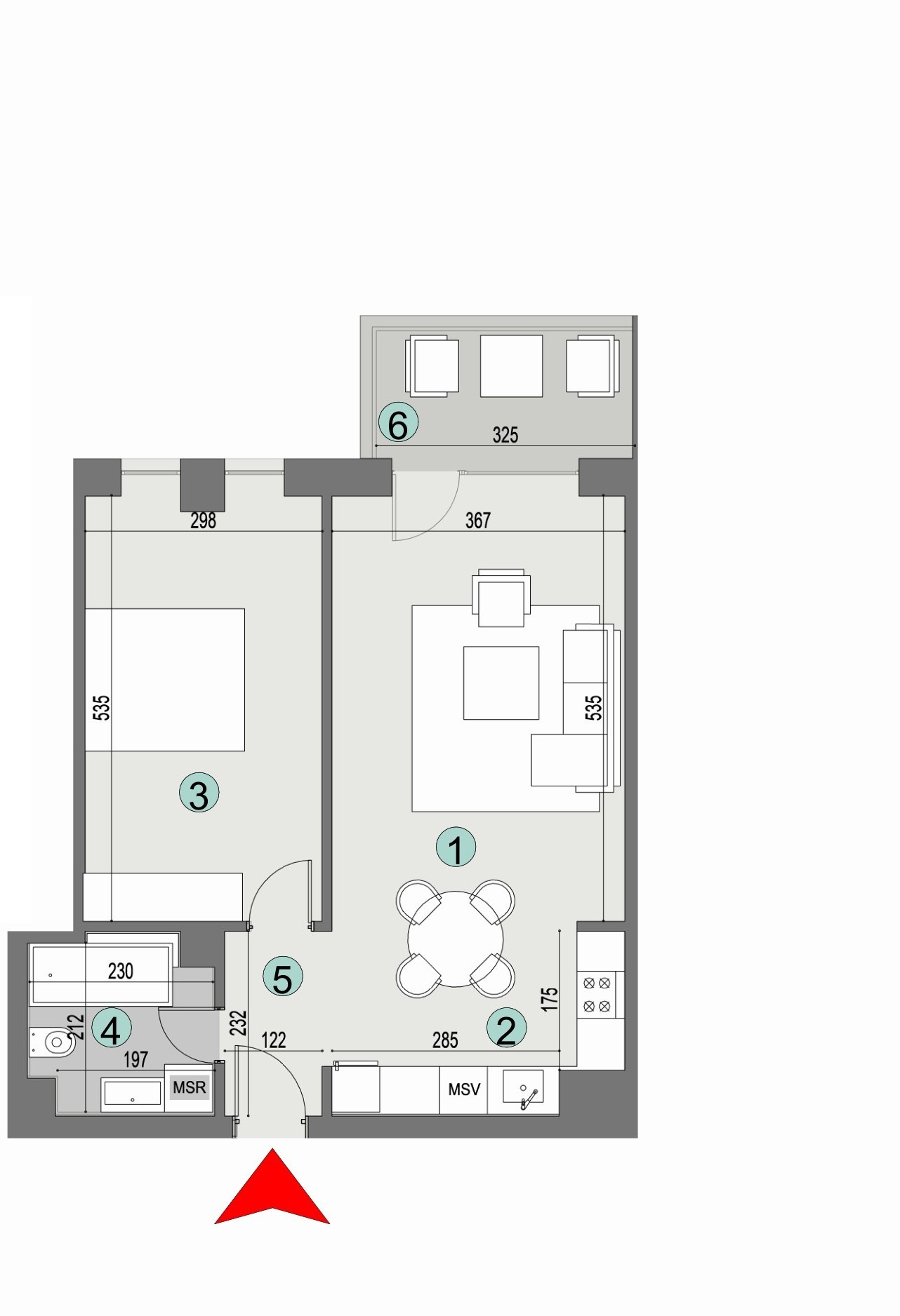 Plan apartament