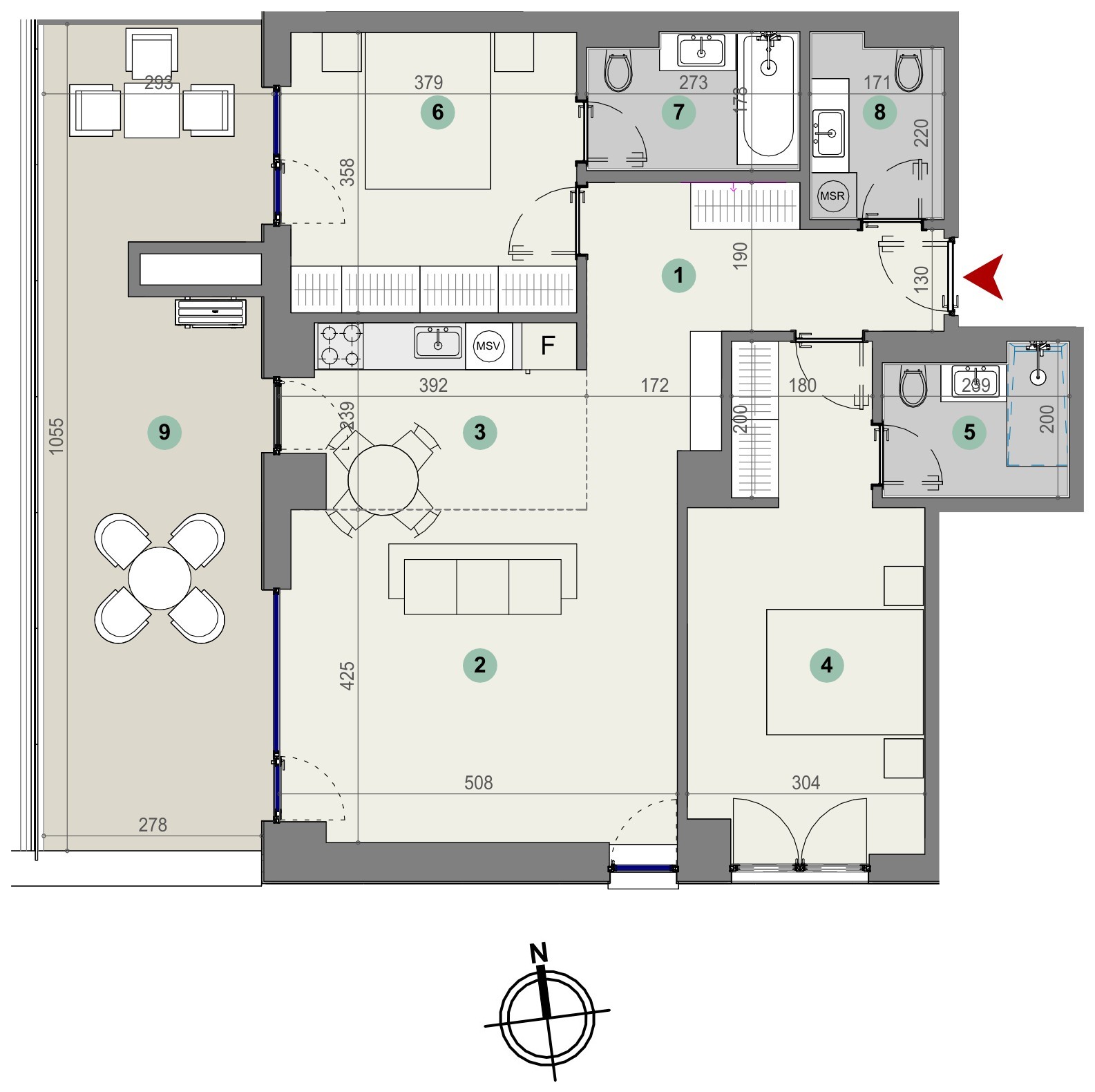 Plan apartament