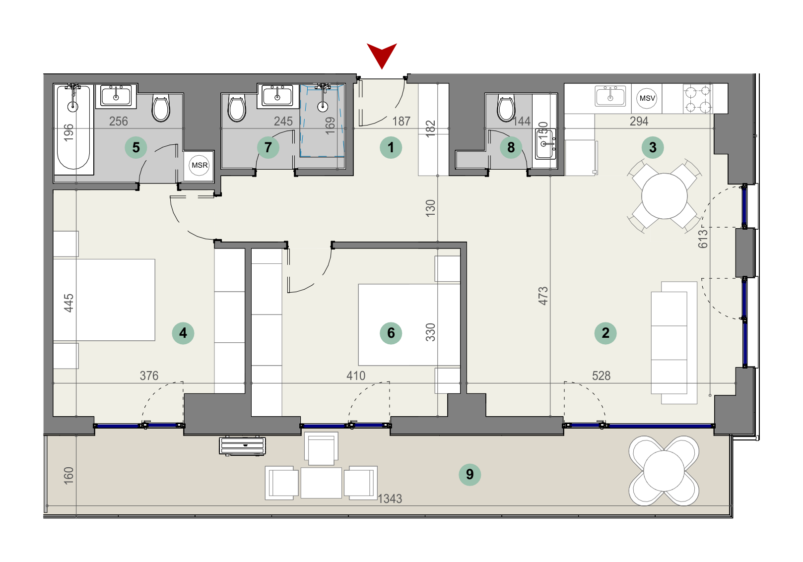 Plan apartament