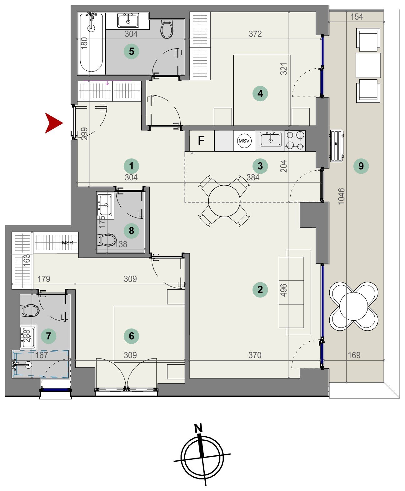 Plan apartament