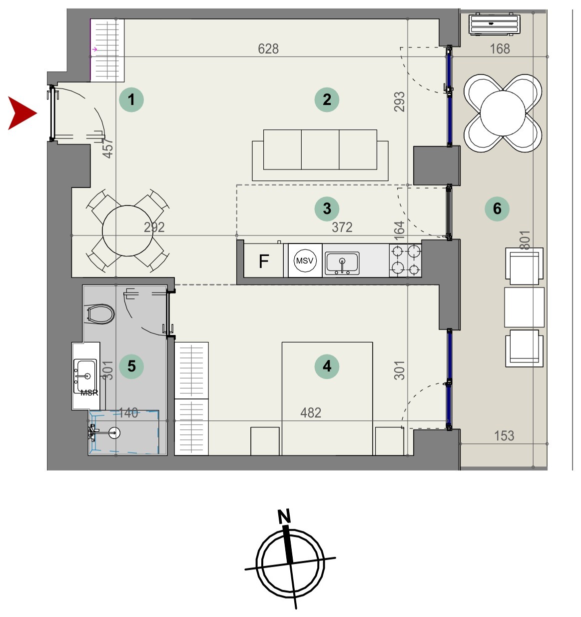 Plan apartament