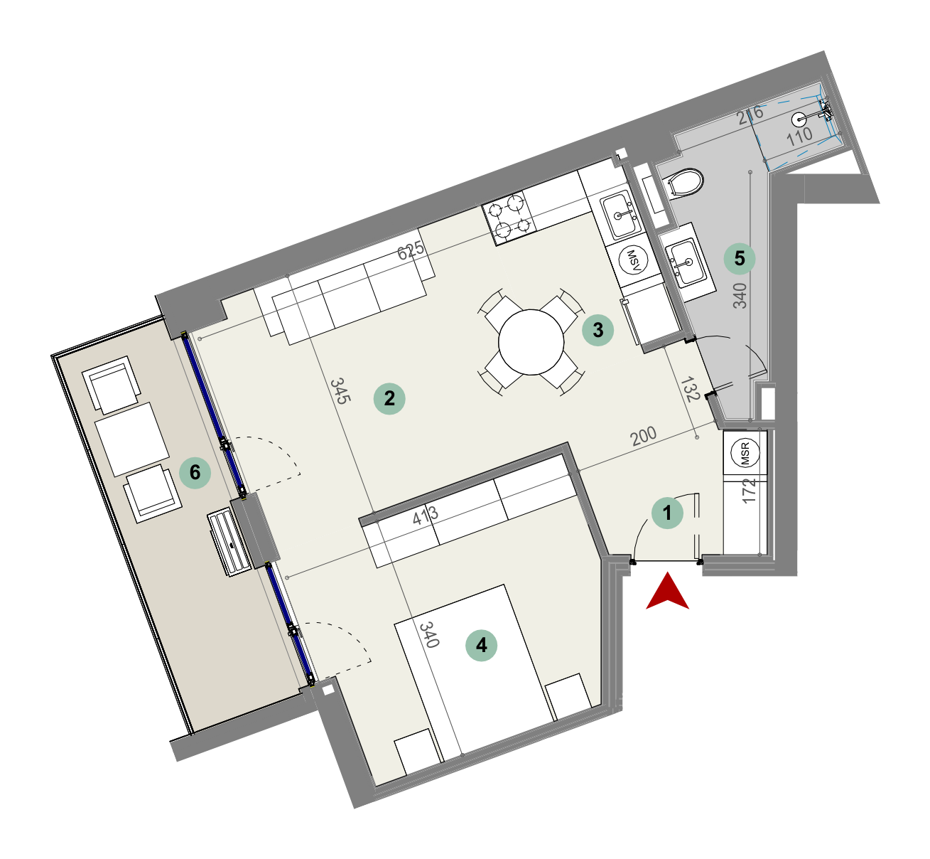 Plan apartament