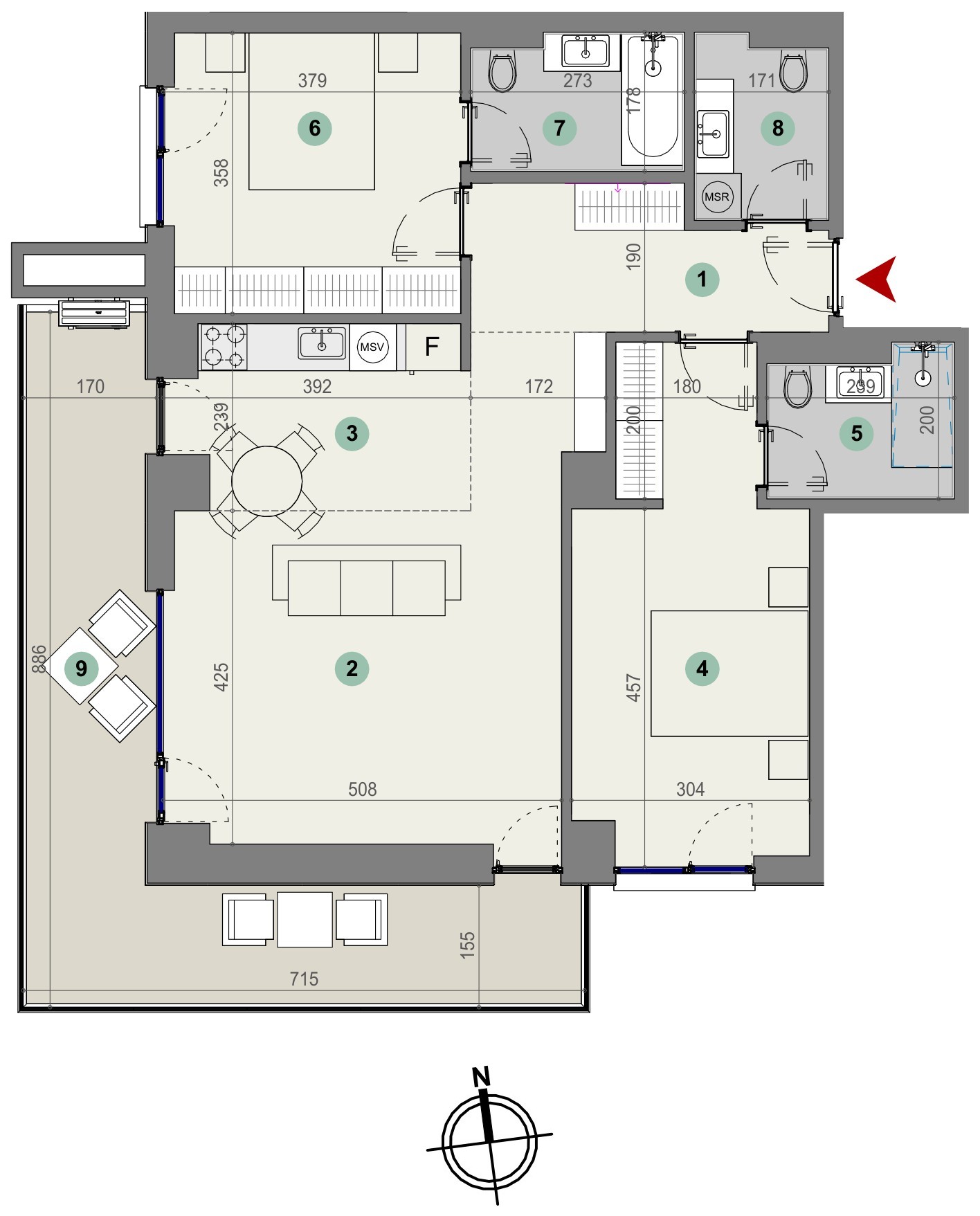 Plan apartament