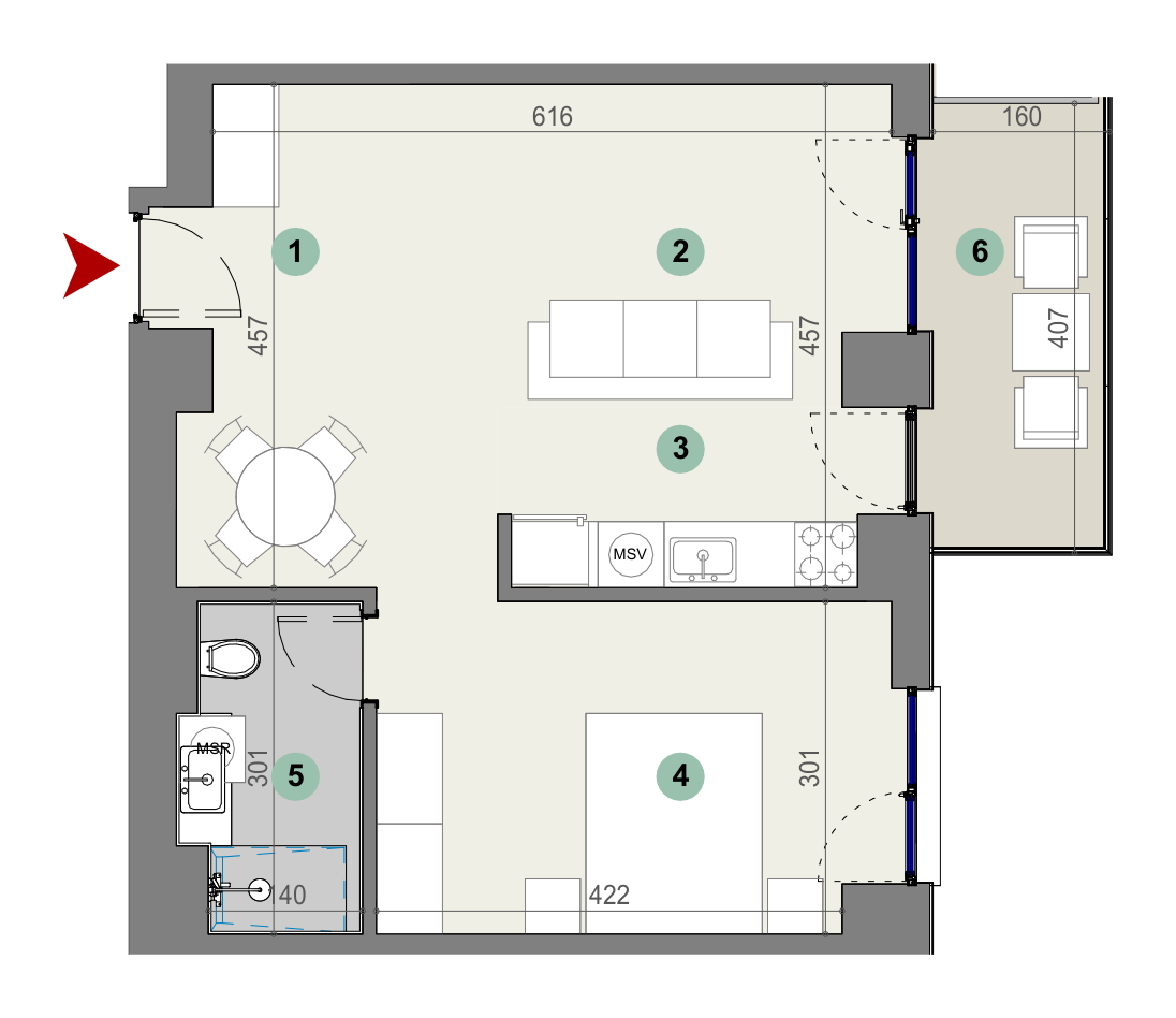 Plan apartament