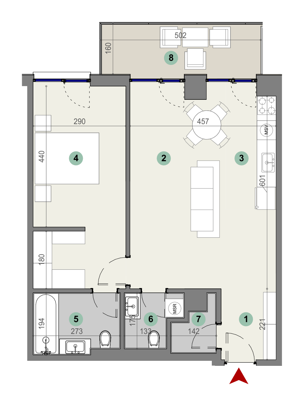 Plan apartament