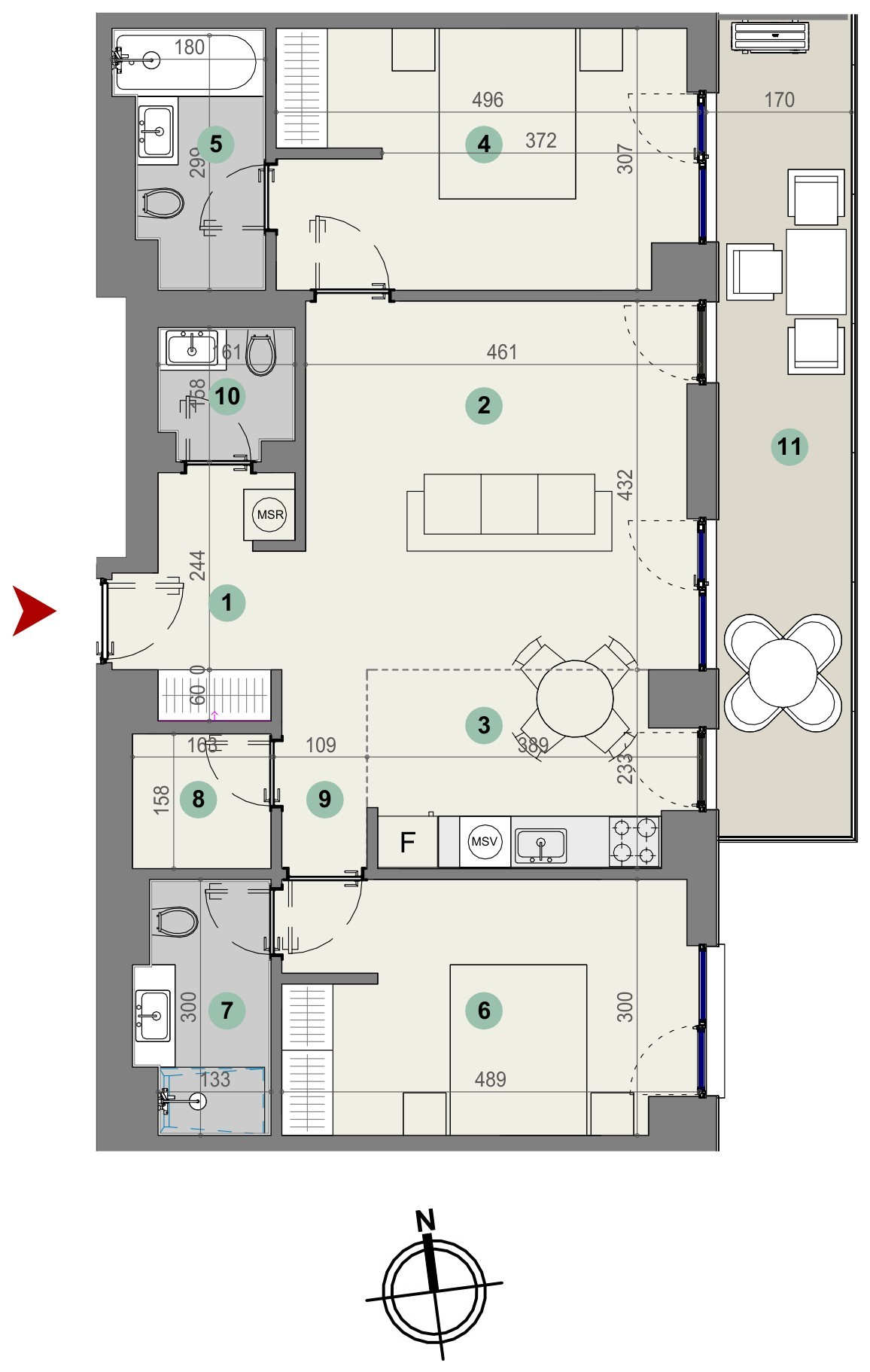 Plan apartament