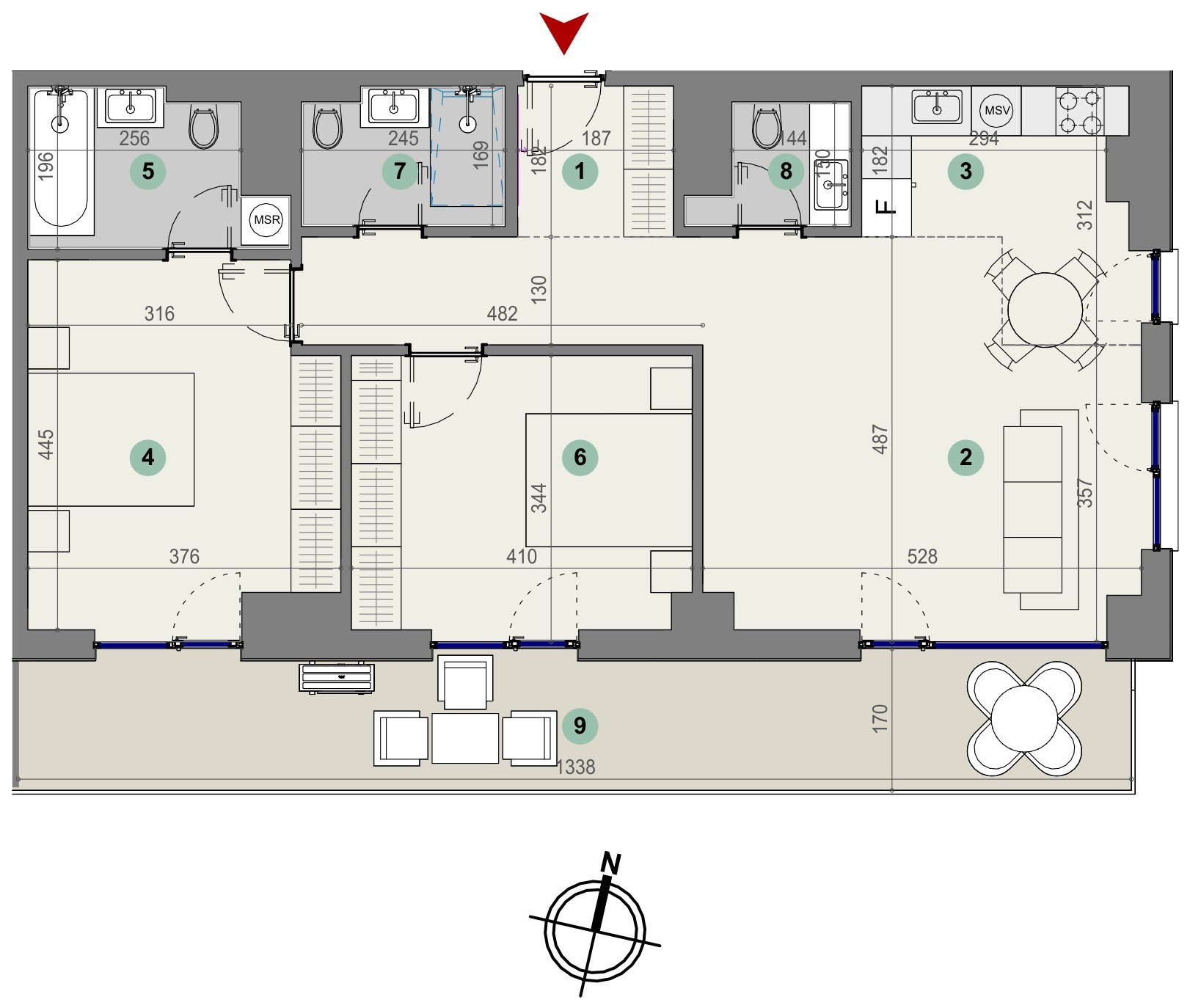 Plan apartament