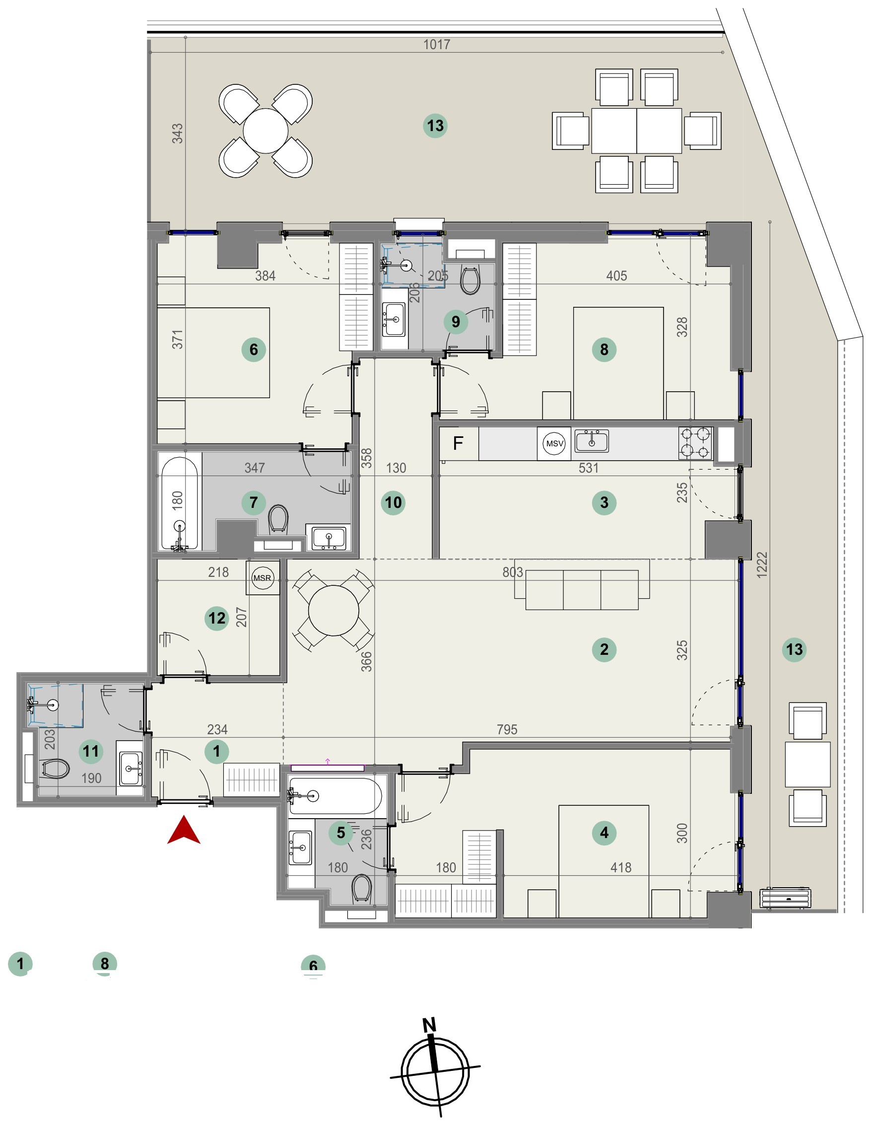 Plan apartament