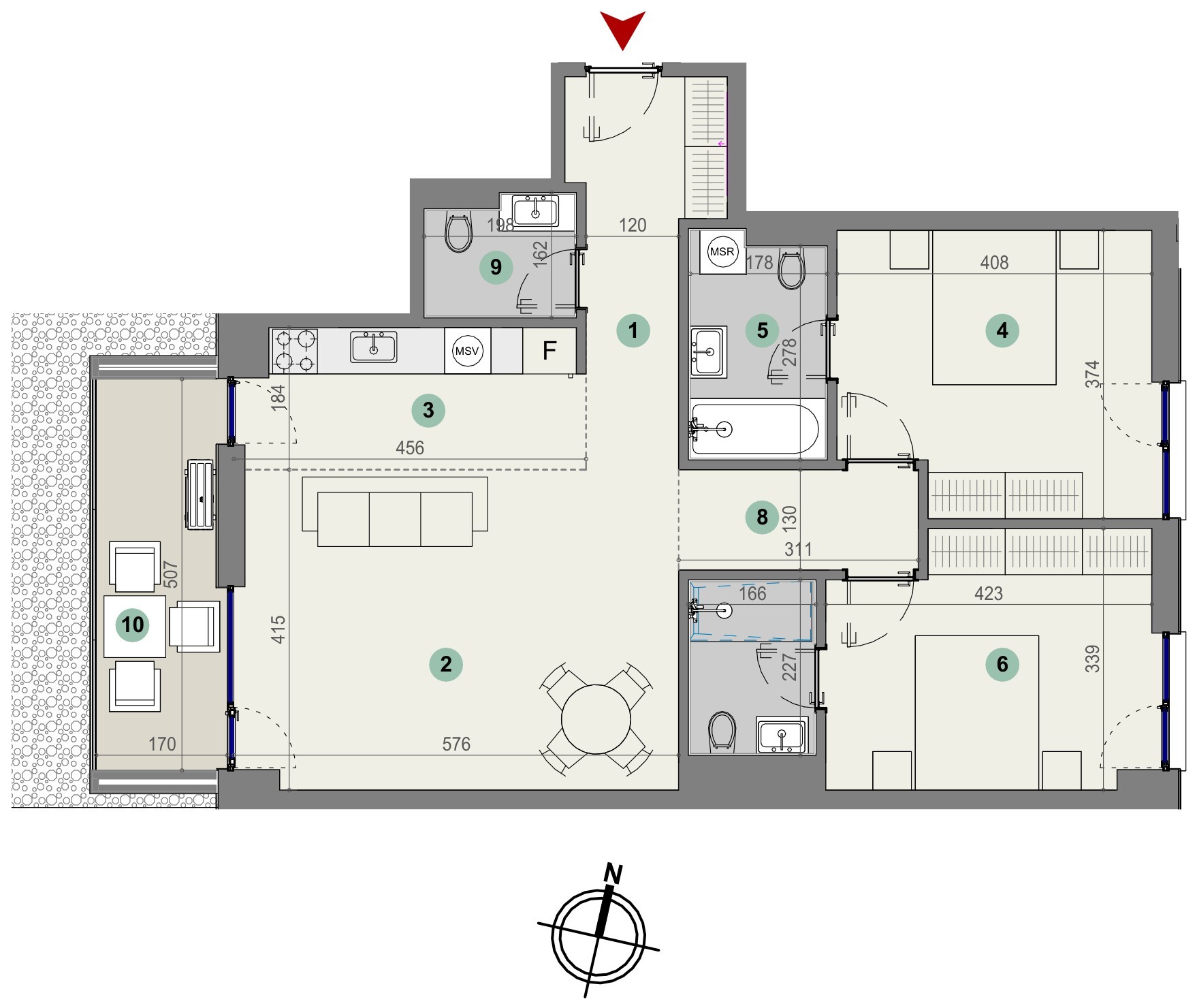 Plan apartament