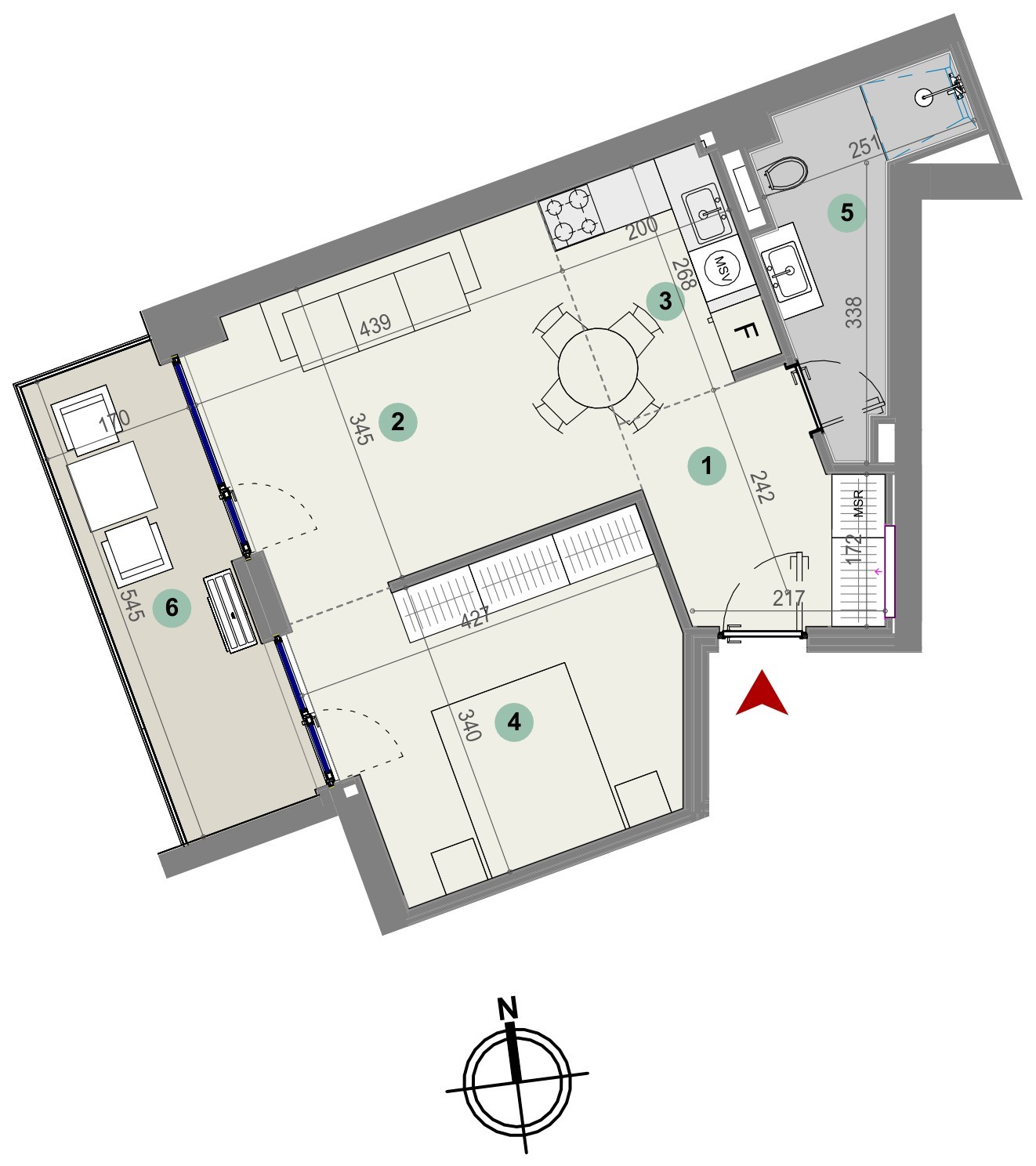 Plan apartament
