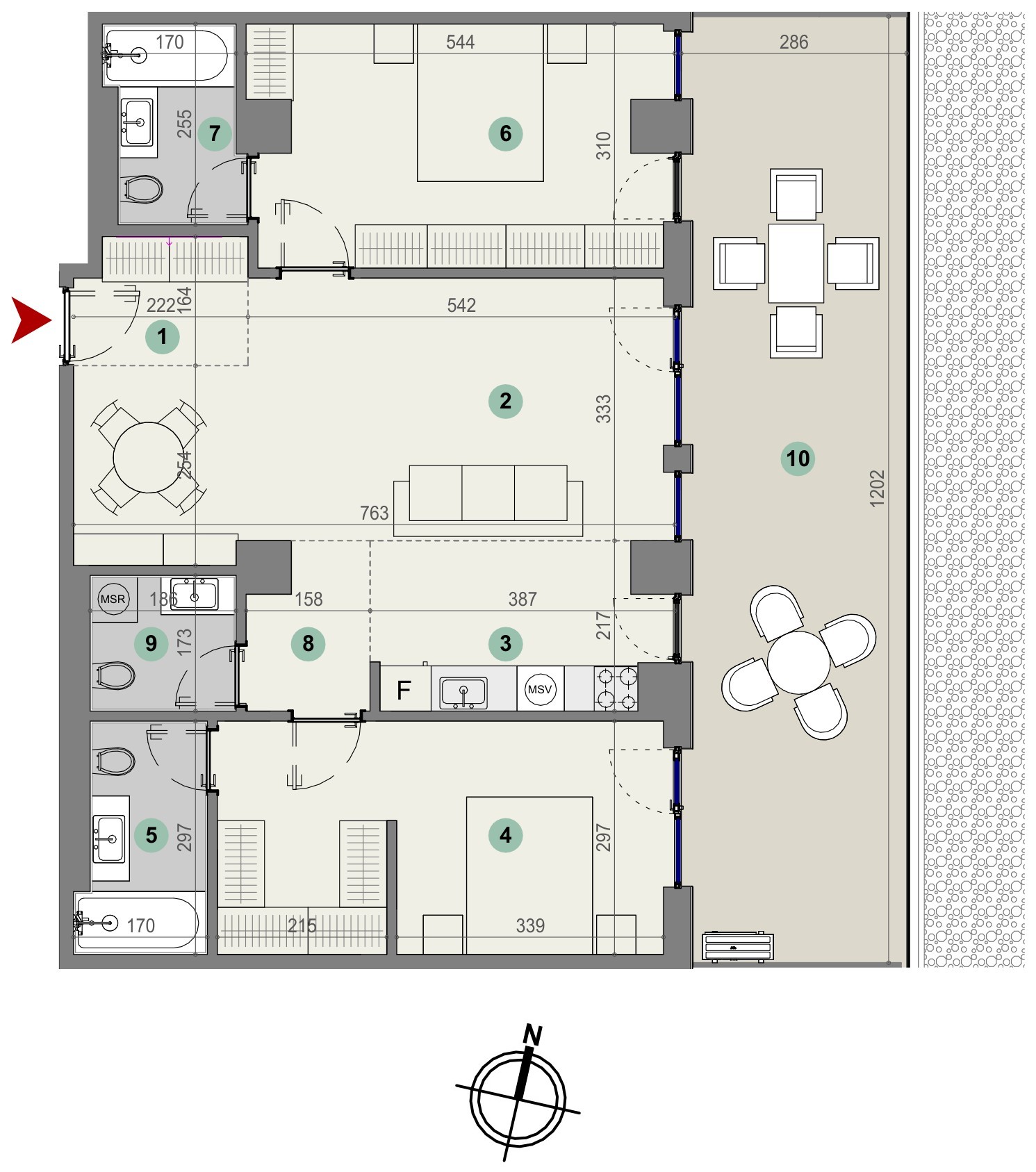 Plan apartament