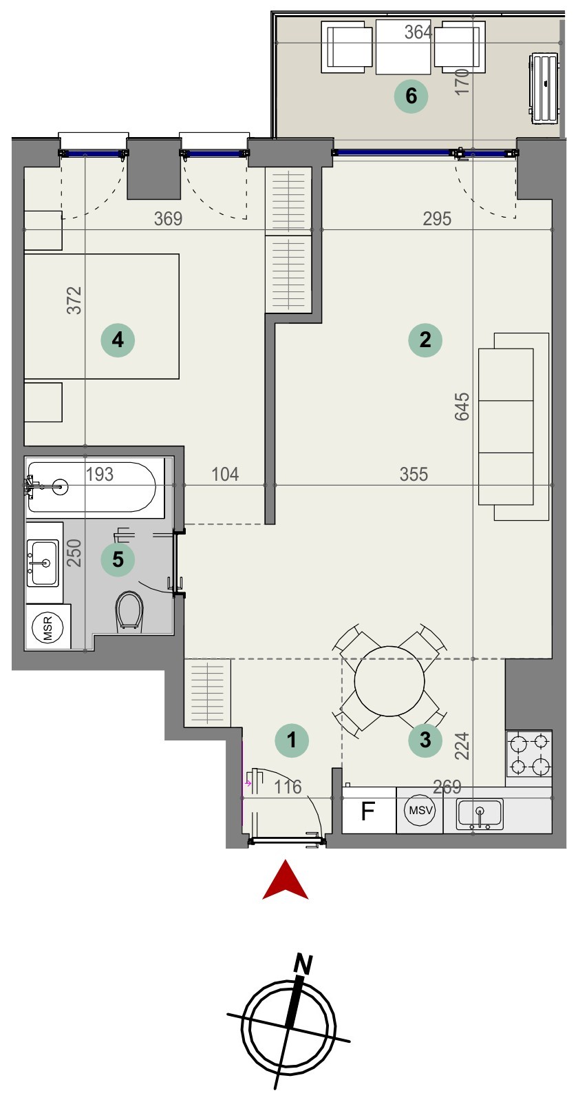 Plan apartament
