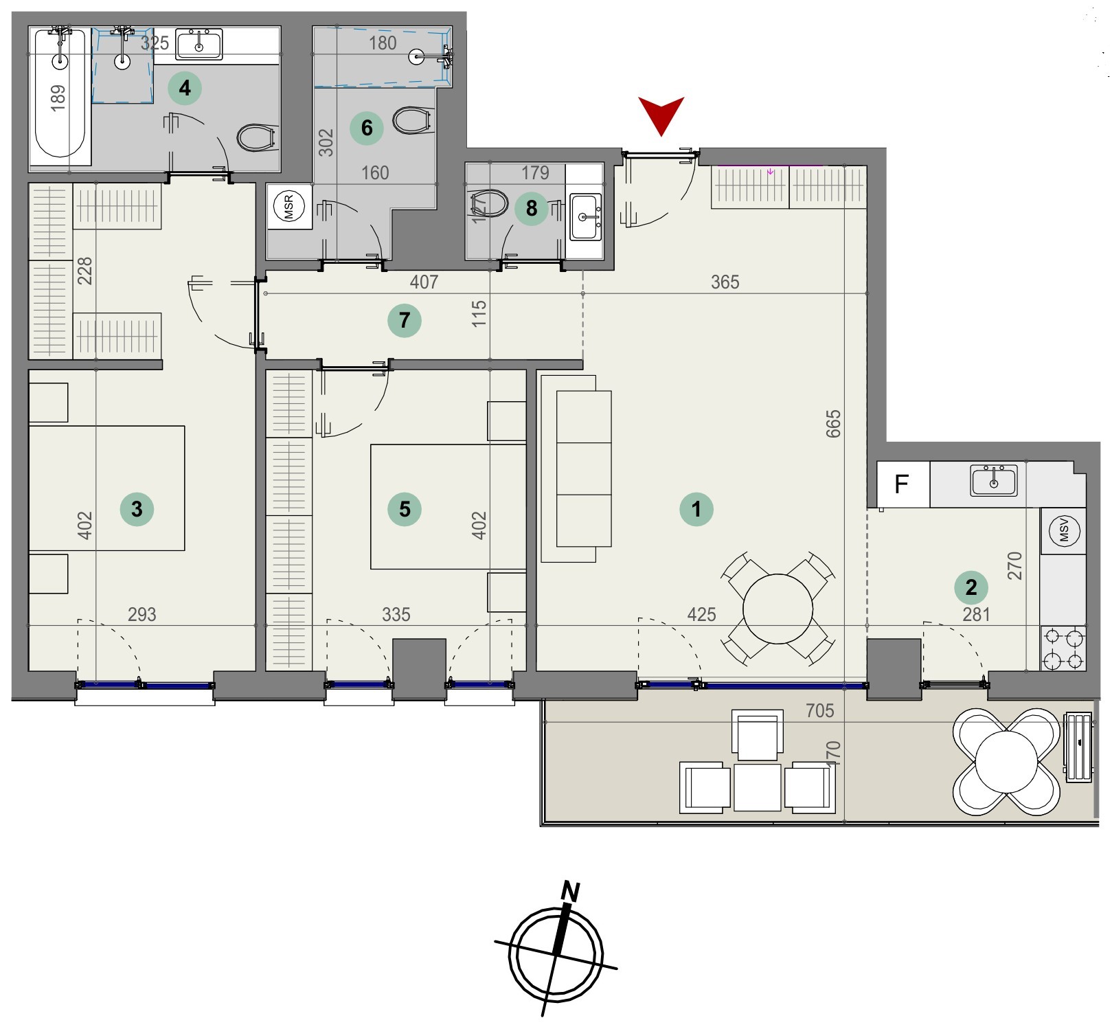 Plan apartament