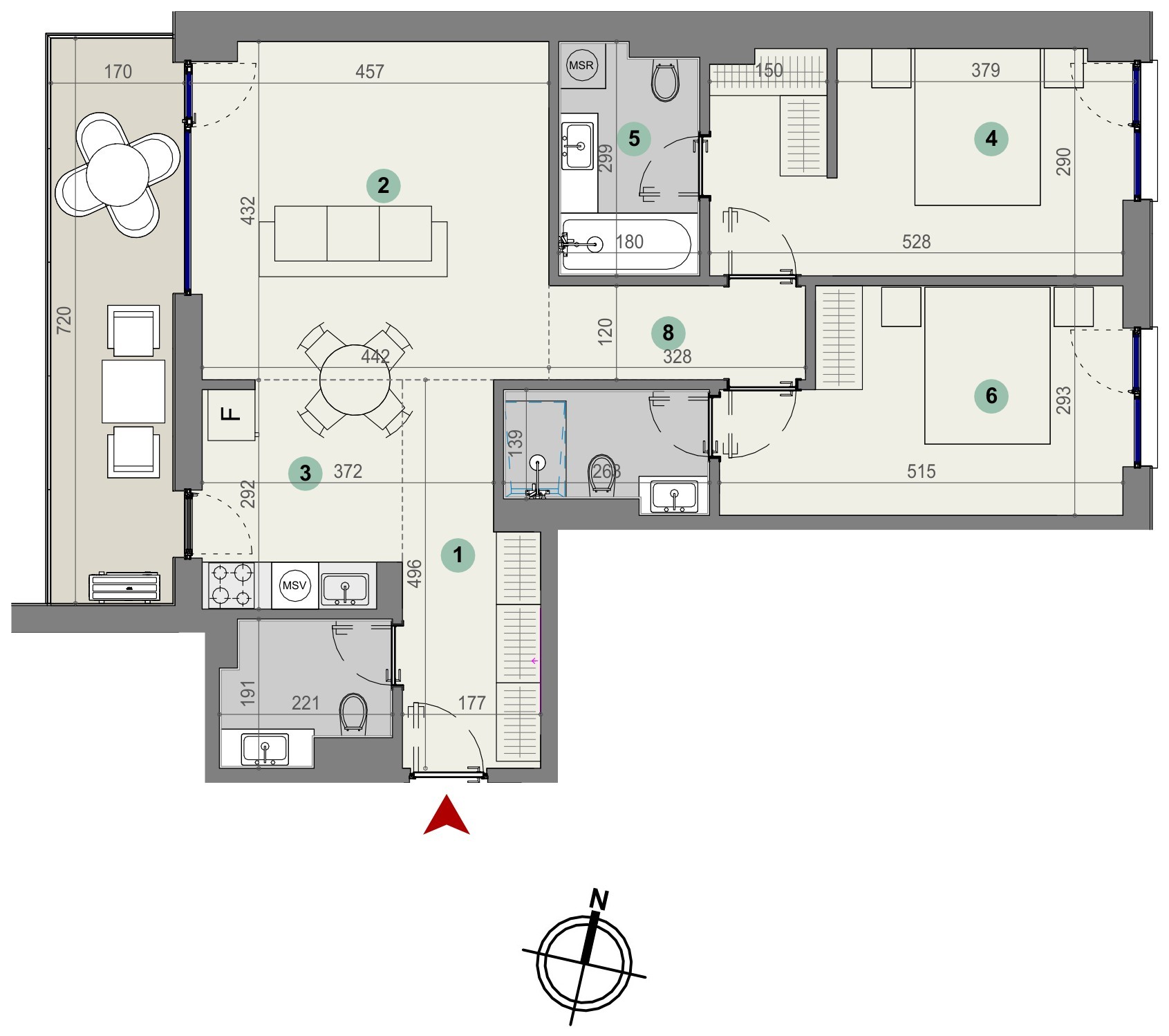 Plan apartament