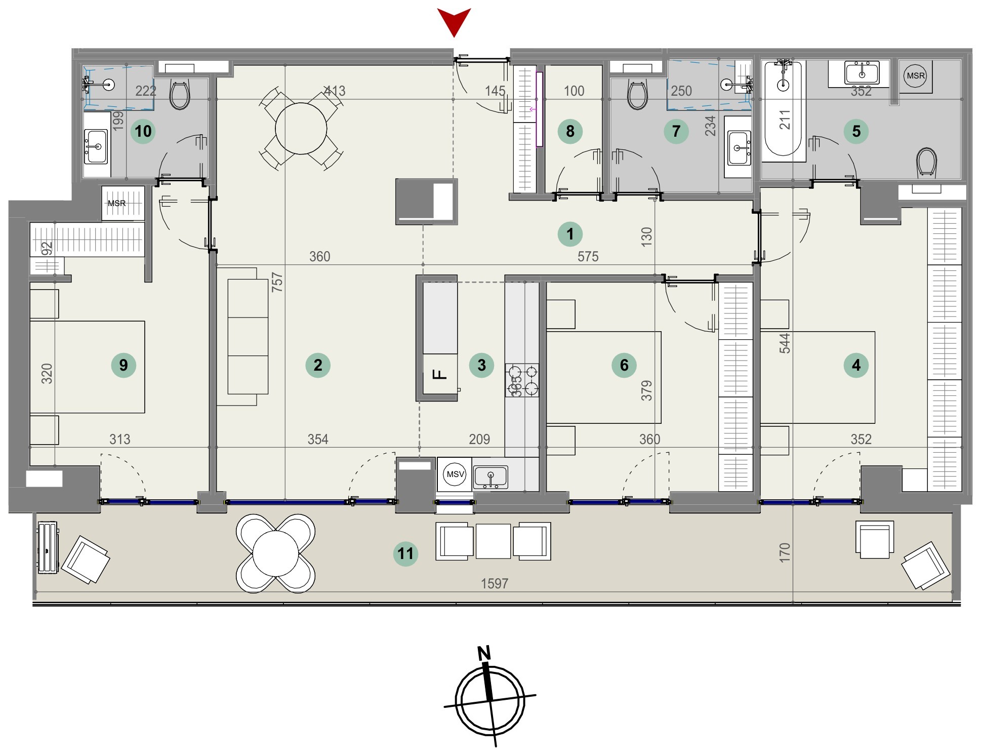 Plan apartament